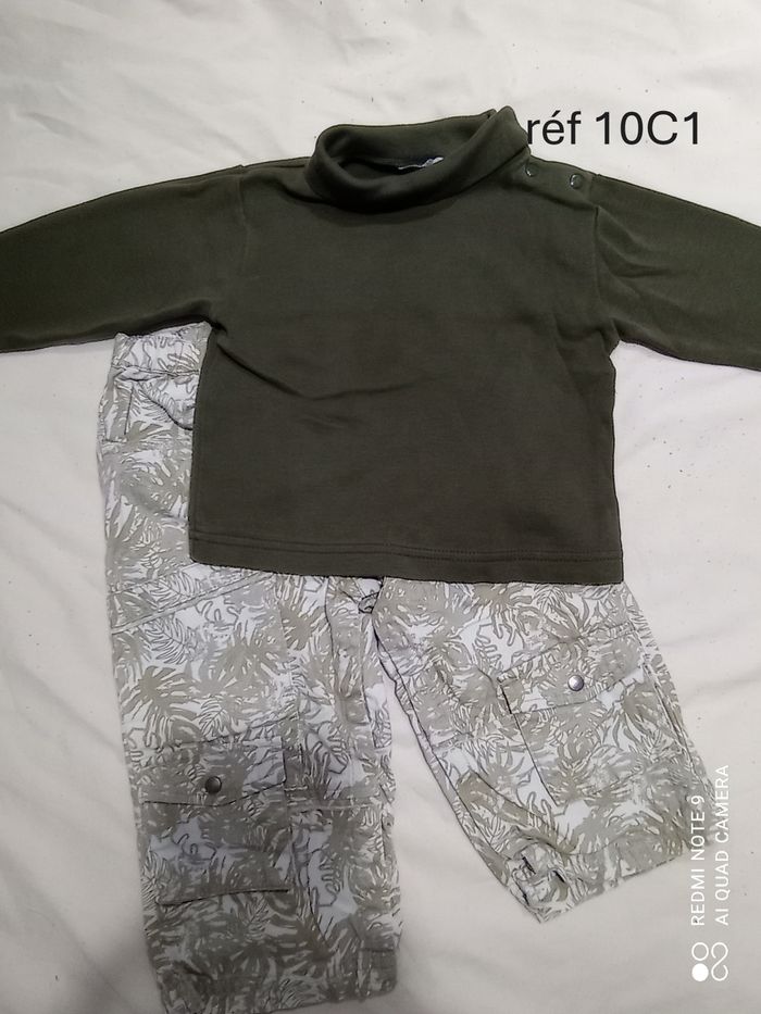 pantalon et haut de kitchoun 18 mois réf 10 C01