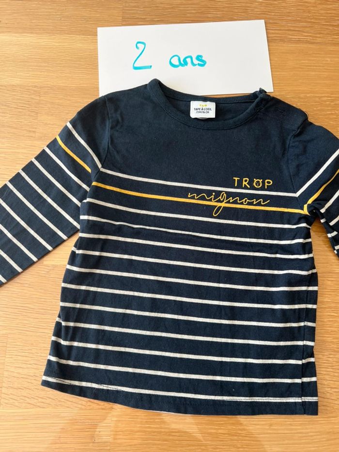 T shirt ML 2 ans Tao