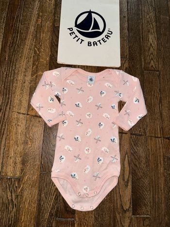 Body petit bateau  9 mois