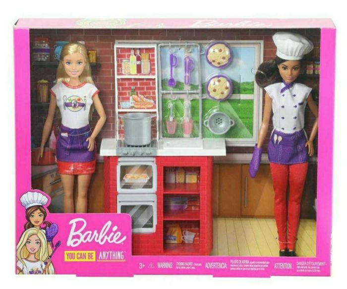 BARBIE ET SON CHEF DE CUISINE MATTEL NEUF