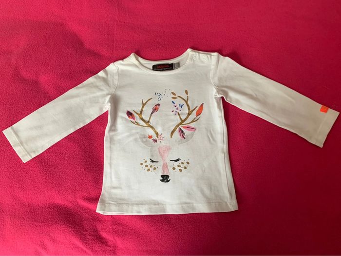 T-shirt manches longues Catimini 12 mois - 74 cm