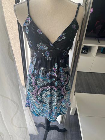 Robe à bretelles été taille 40 uk 12