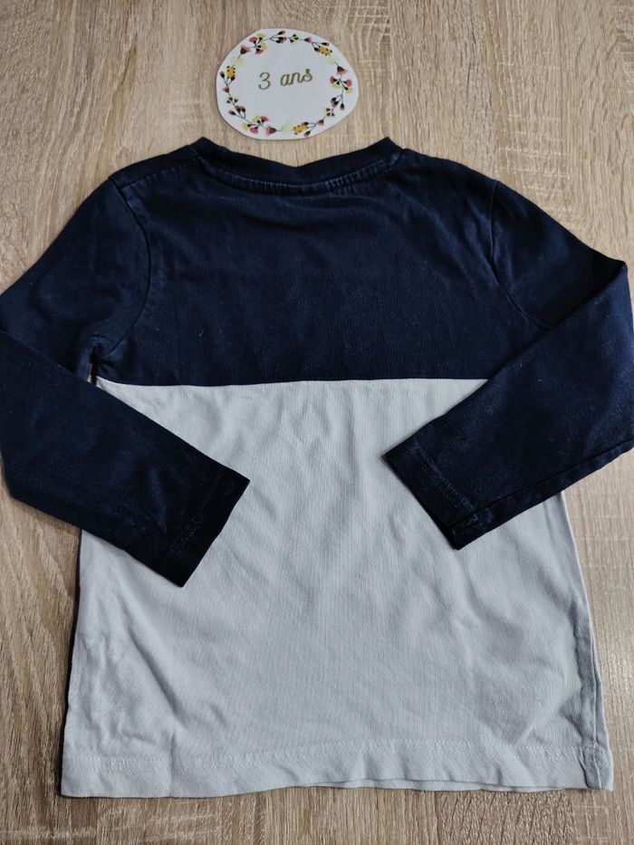 Lot de 3 t-shirts manches longues garçon 3ans tao,in extenso,nerf - photo numéro 9