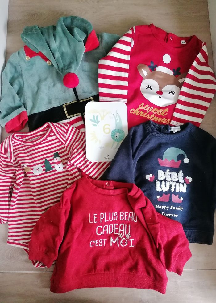 Lot de Vêtements pour Noel
