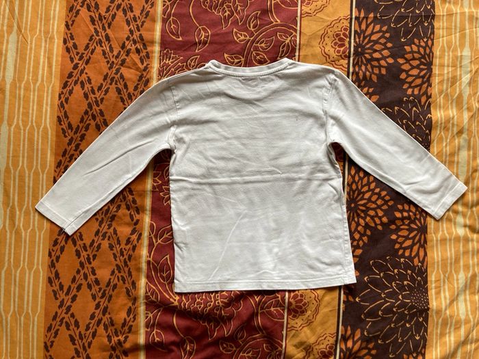 Teeshirt ML blanc 6 ans - photo numéro 2