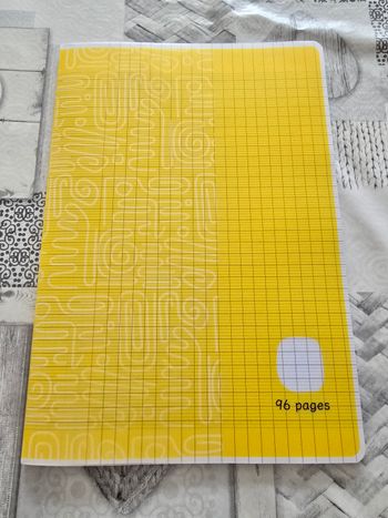 Cahier jaune 96 pages