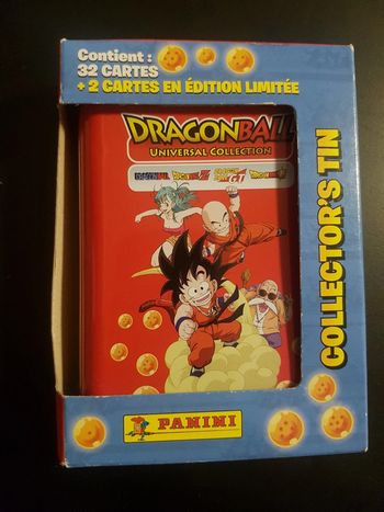 Dragon Ball universel collection panini collector's tin