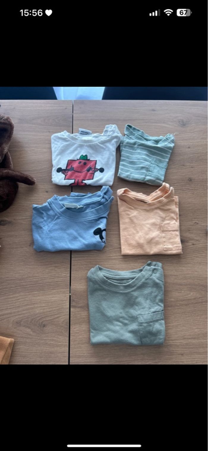 Lot vêtements garçon + 50 pièces 9/6 mois - photo numéro 9