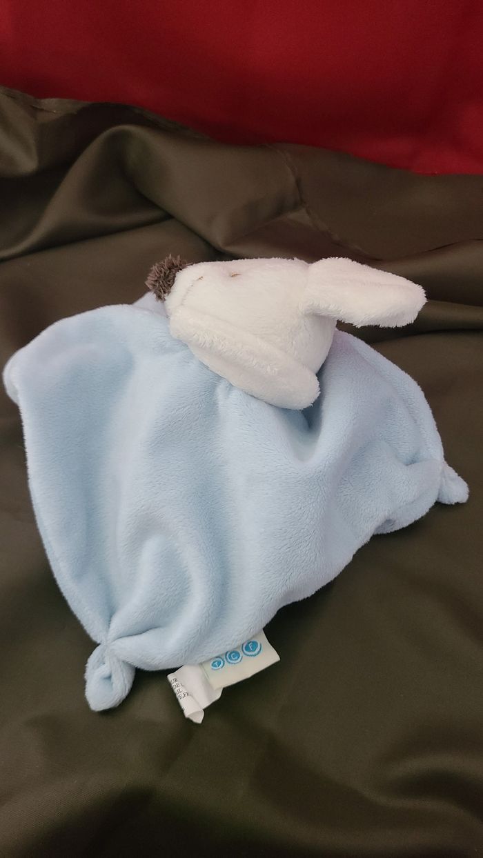 TCF DOUDOU SOURIS BLANCHE BLEU PLAT TOUT COMPTE FAIT - photo numéro 5