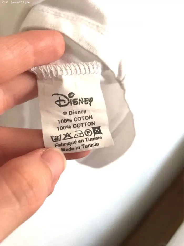 T-shirt Disney avec tête de Mickey à sequins noir taille XS - photo numéro 8