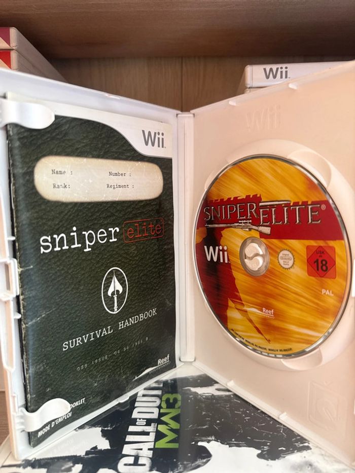 Sniper élite jeu Wii guerre - photo numéro 2