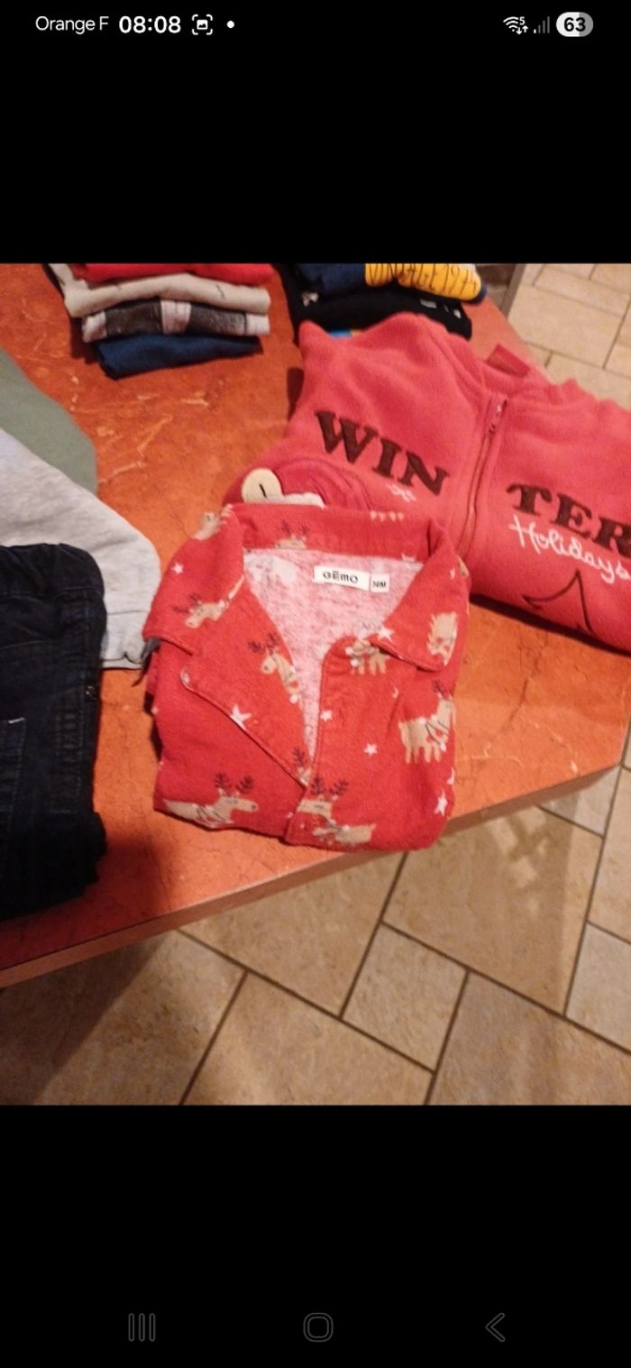 Lot de vêtements garçon hiver taille 36 mois - photo numéro 4