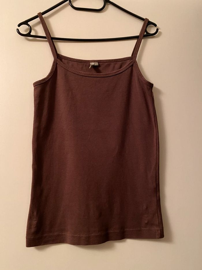 Débardeur marron Spot Taille 38/40