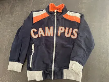 Gilet zippé taille 4 ans « campus »