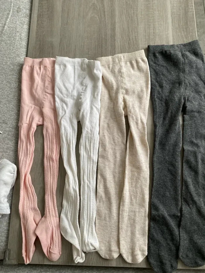 Lot de 5 paires de collants primark 24/36 mois