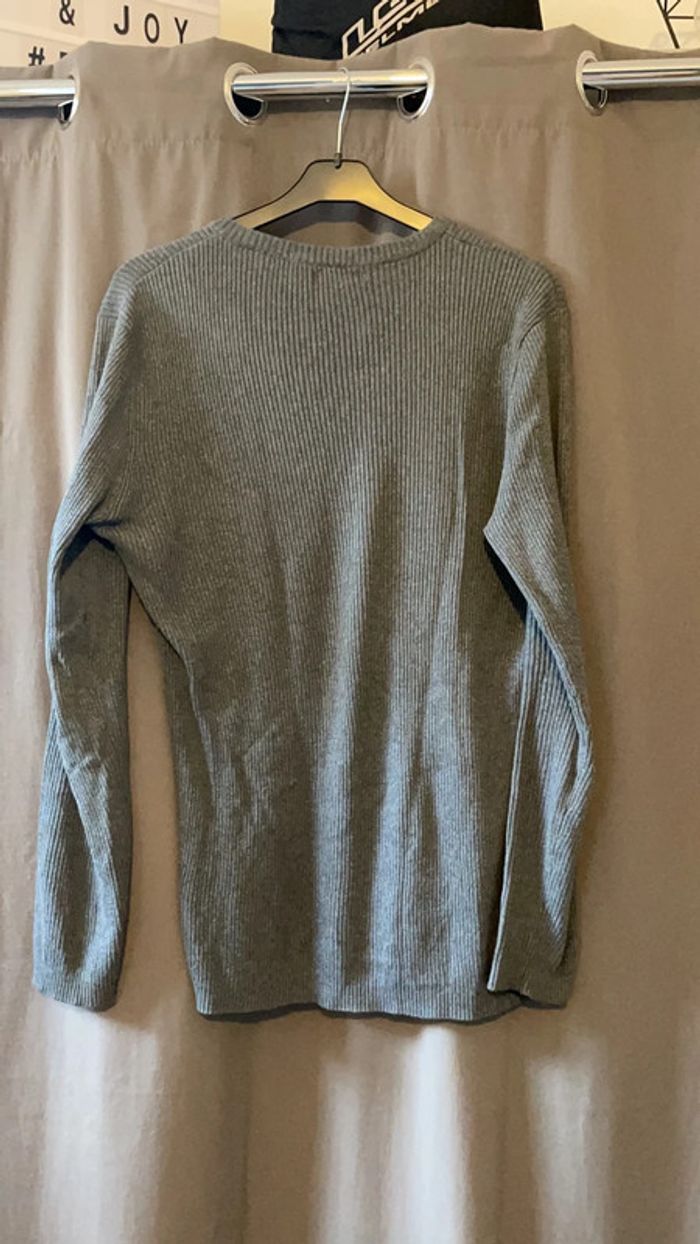 Pull gris homme - photo numéro 3