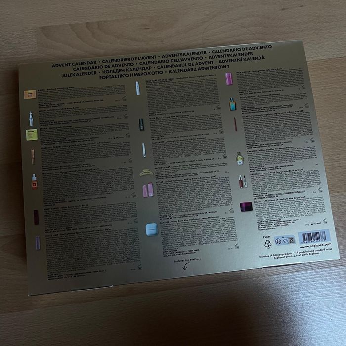Coffret sephora calendrier de l’avant 2025 - photo numéro 2