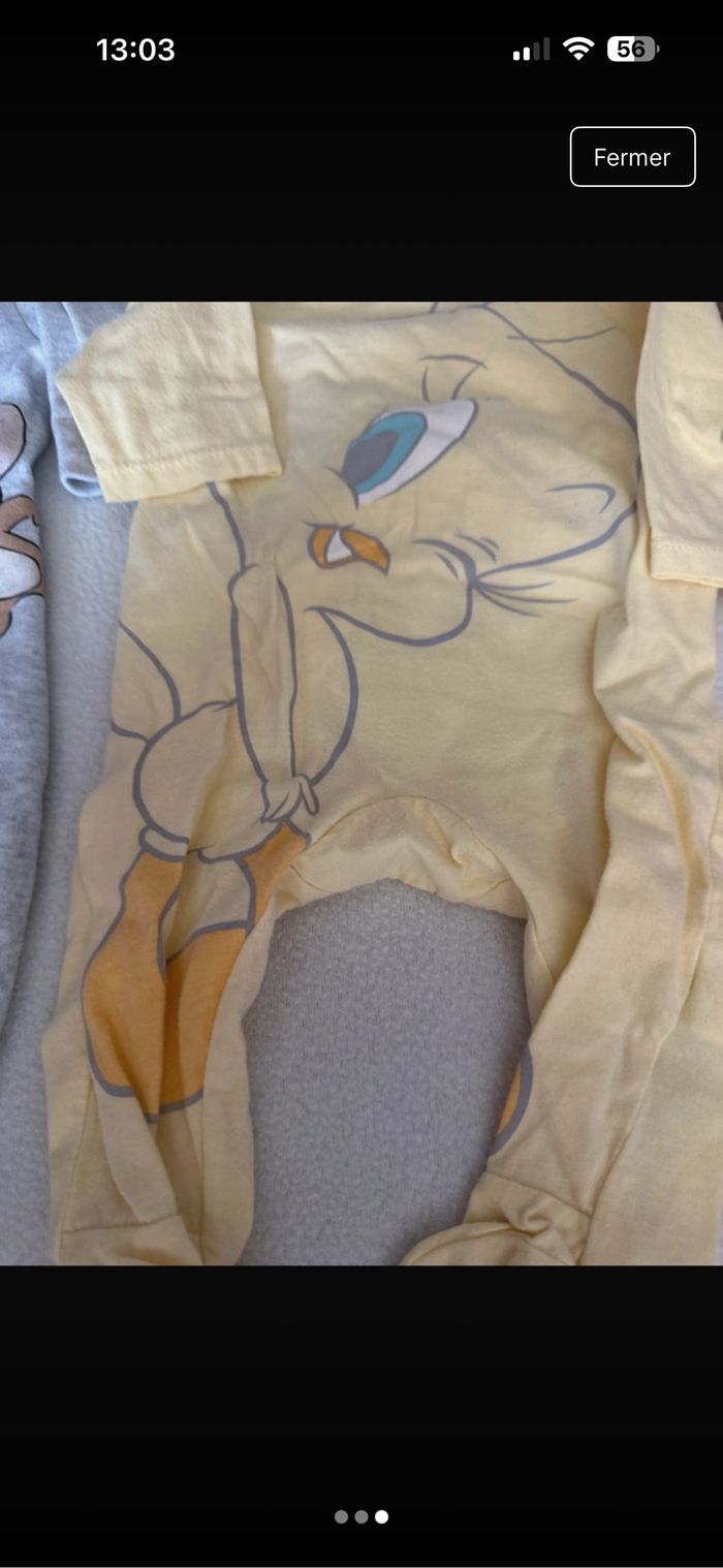 Lot de 2 pyjama fin 3 mois - photo numéro 3