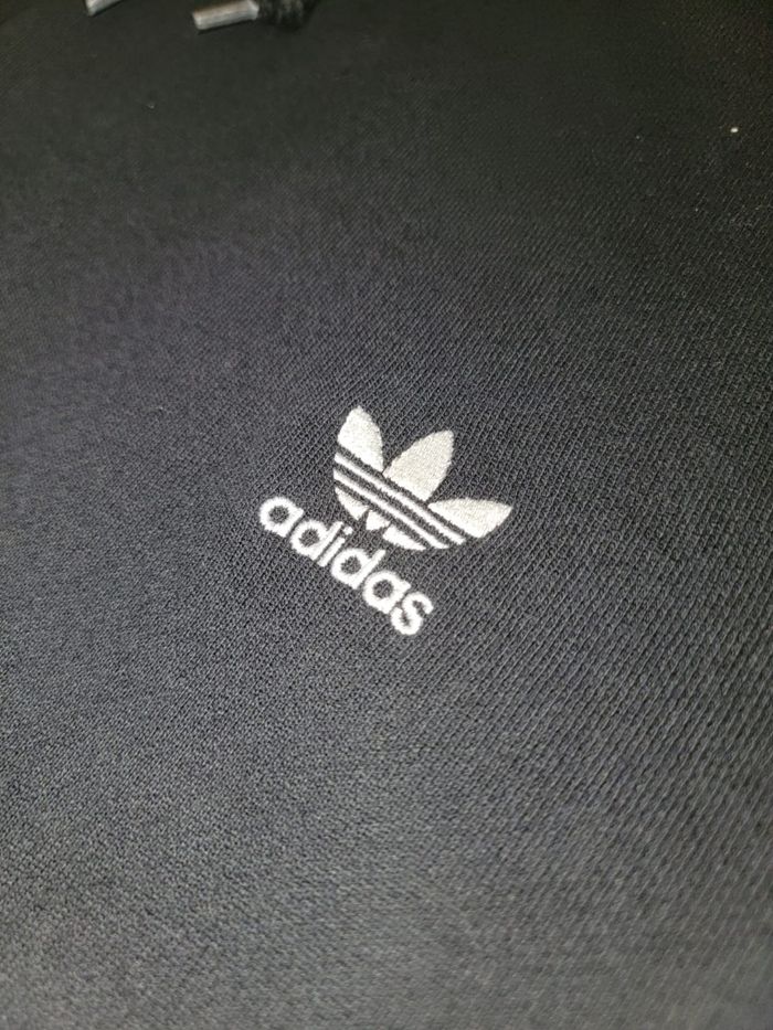 🖤 Hoodie Adidas Classique Noir - photo numéro 3