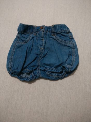 Short fille 6 mois