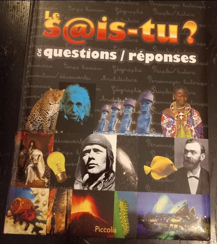 Livre  le sais-tu ? Question et réponses
