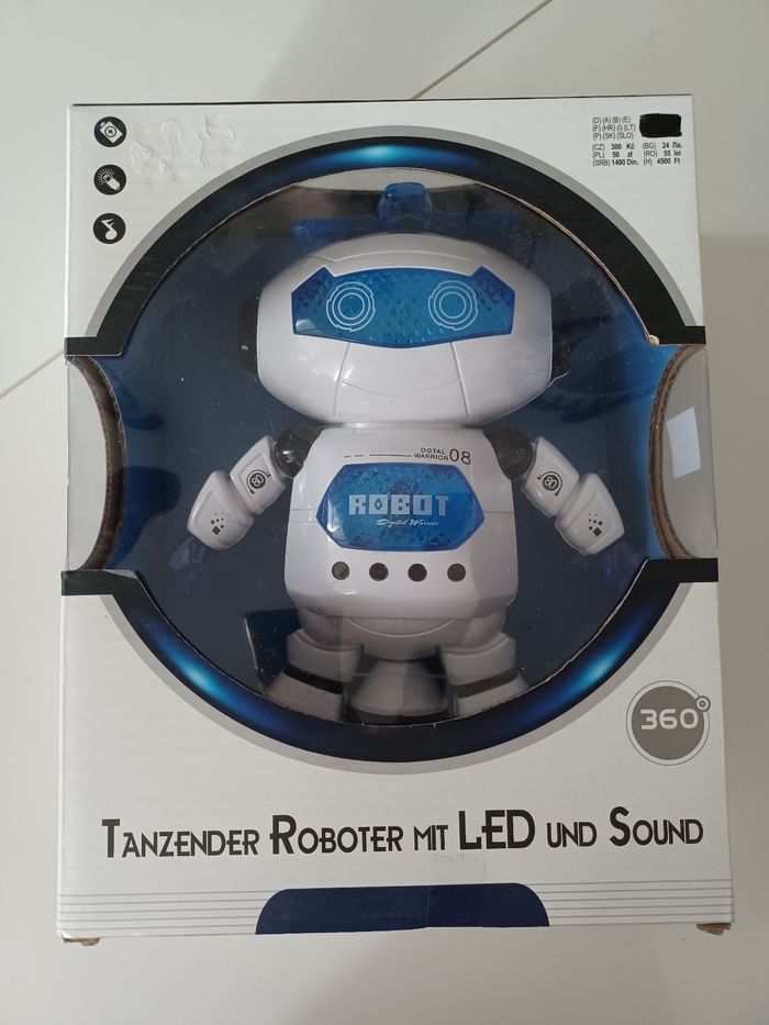 Robot musical 360° neuf