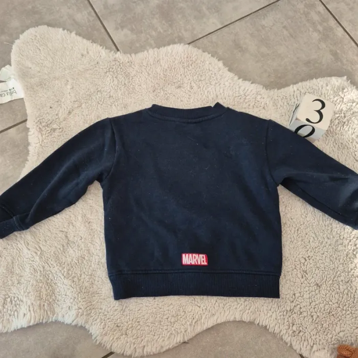 sweat marine Spider-man taille 3ans Marvel - photo numéro 4