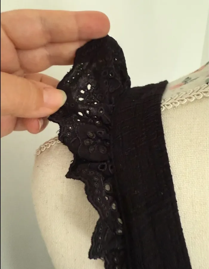Robe d'été noire Camaïeu taille S ou 36 - photo numéro 4