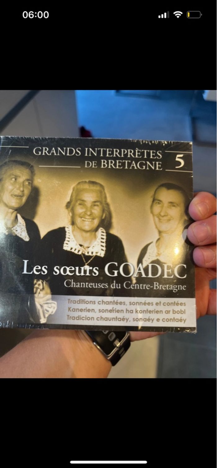 Cd Les sœurs Goadec chanteuses du centre Bretagne - photo numéro 9