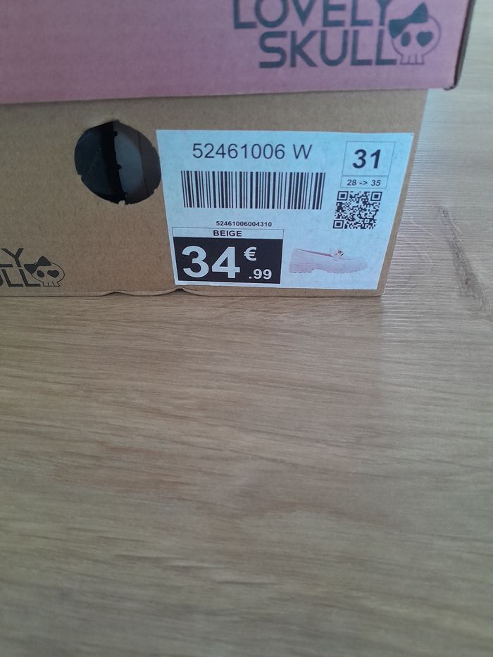 Mocassins beige en 31 - photo numéro 8