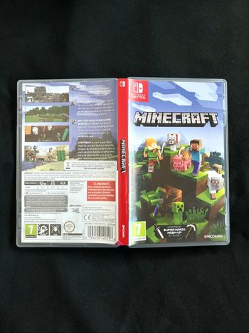 Jeu Minecraft switch