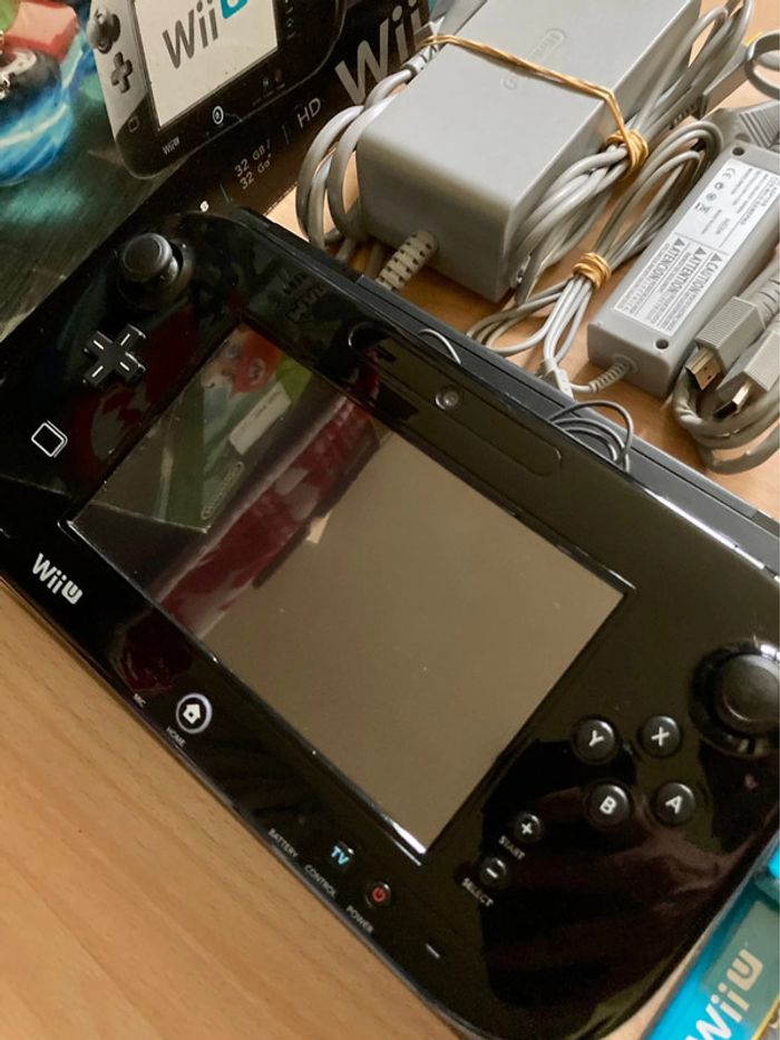 Pack Nintendo Wii U Mario Kart 8 32Go Complète 4 jeux PAL - photo numéro 3