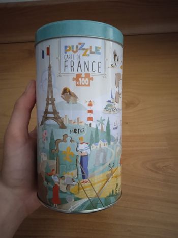 Puzzle carte de France