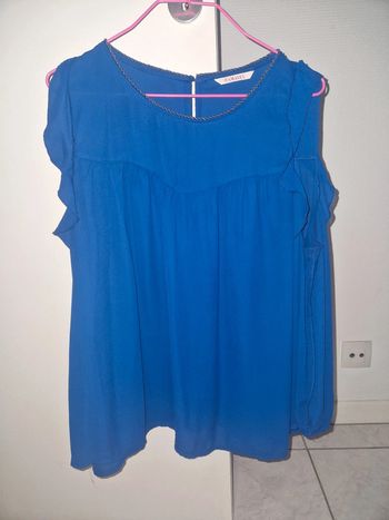 Blouse bleu