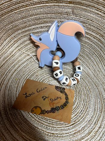 Anneau de dentition renard