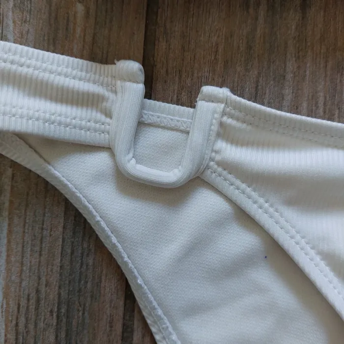 Maillot de bain 2 pièces primark blanc taille 40 - photo numéro 4