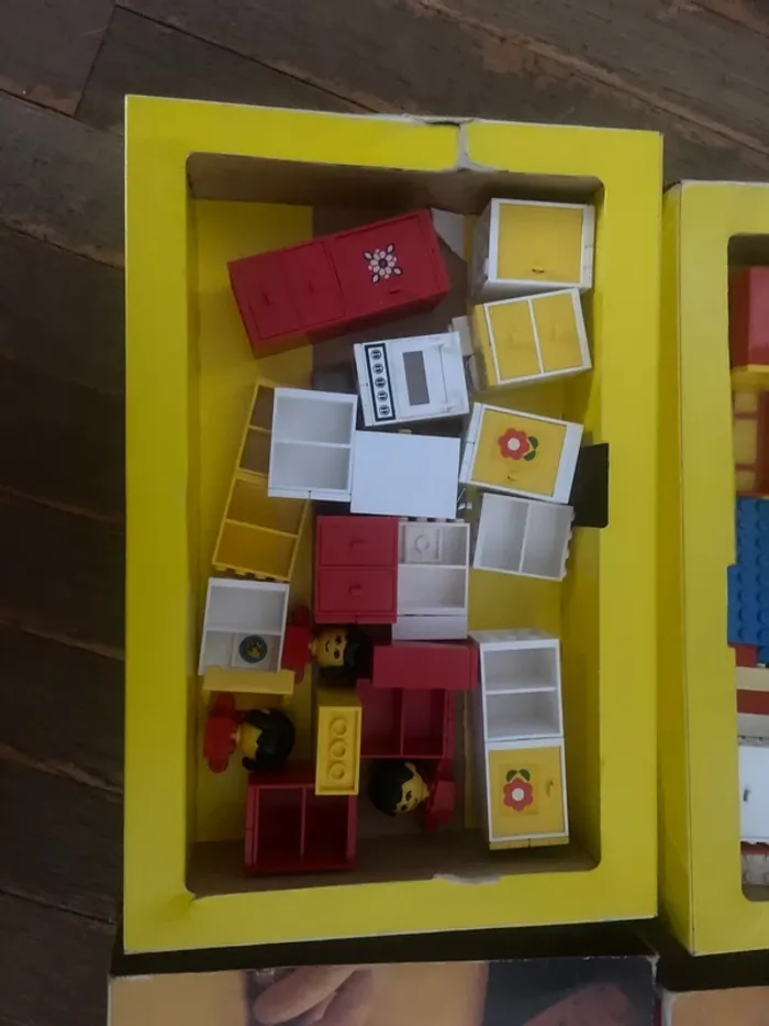 Lots de 2 boîte lego 263 vintage - photo numéro 3