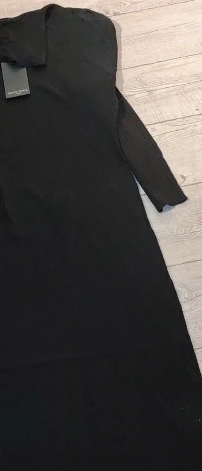 Robe pull noir - photo numéro 4