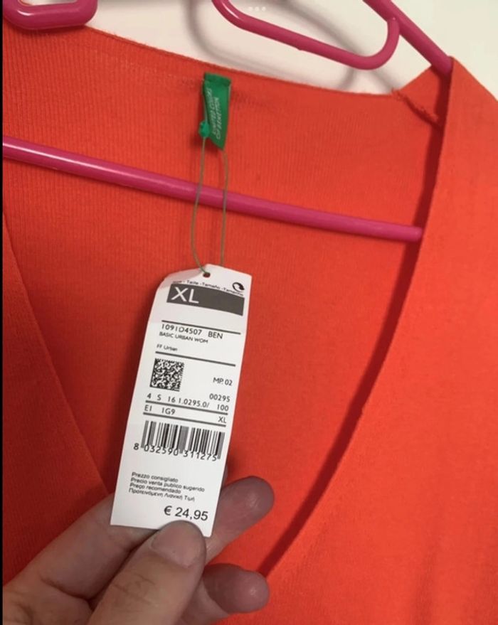 Pull coton Benetton T 40/42 - photo numéro 3