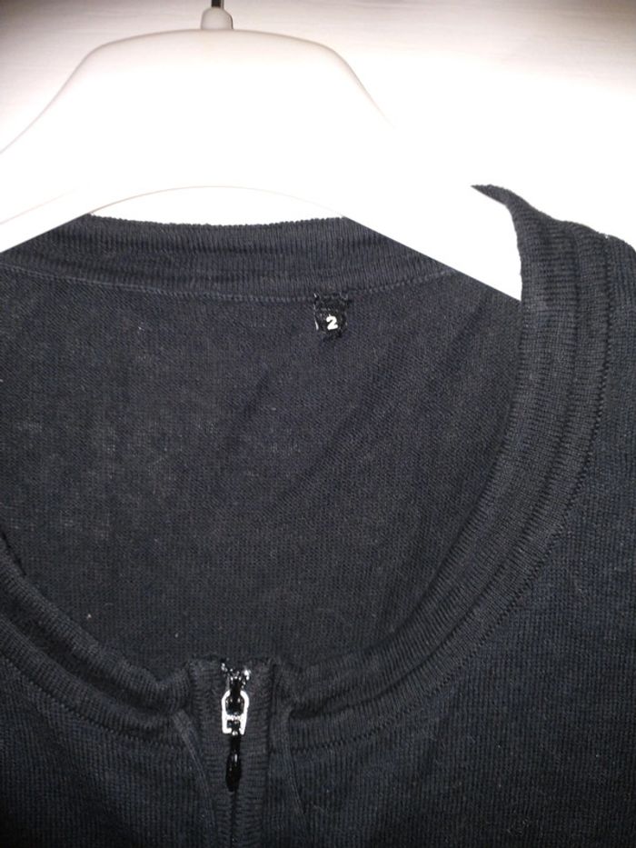 Gilet noir taille s - photo numéro 2