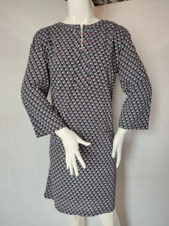 Robe manches 3/4