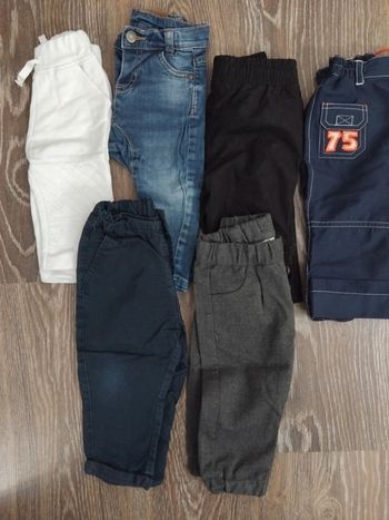Lot pantalon garçon 6 mois