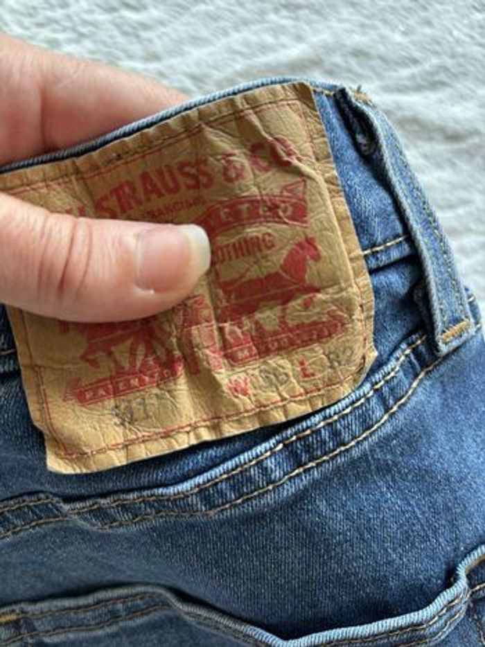 Jean Levi’s 511 Homme W36 L32 Slim Fit Bleu Classique Taille 46-48 XL 00s y2k - photo numéro 3