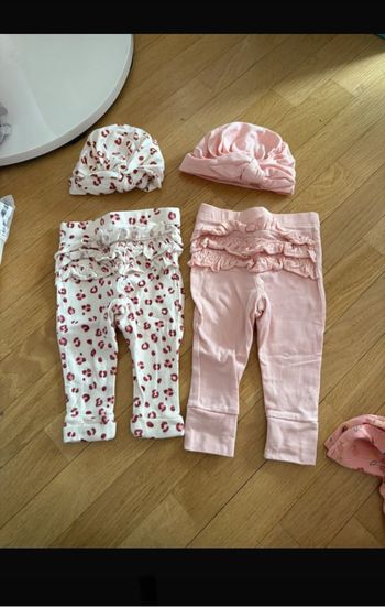 Lot de 2 leggings avec chapeaux