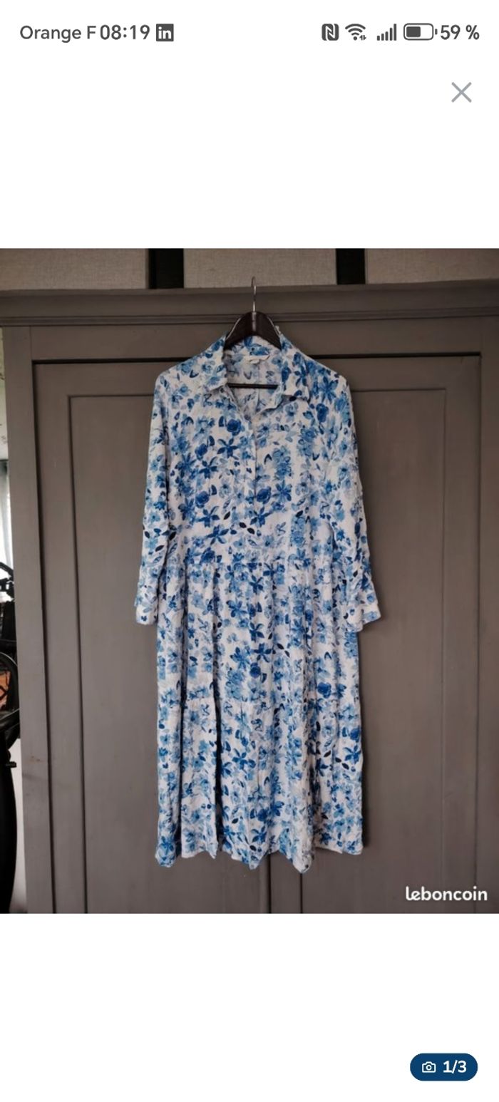 Robe longue femme TL H&M neuve