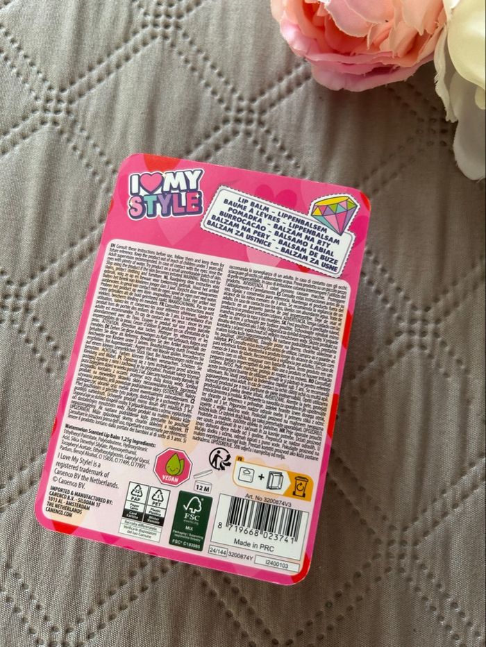 Baume à Lèvres Glace Melon d'Eau (Pastèque) Neuf & Kawaii - photo numéro 3