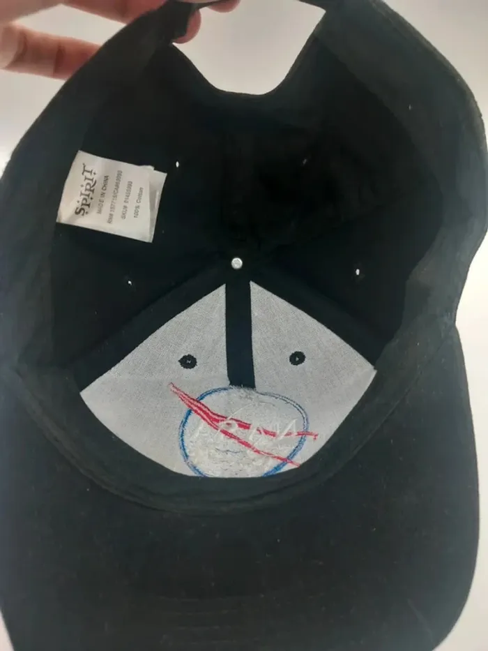 Casquette Vintage Nasa noir - photo numéro 6