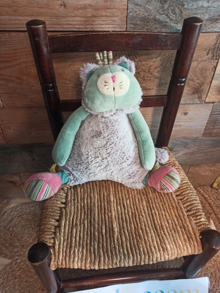 peluche les pachats moulin roty chat musical tbe - photo numéro 2