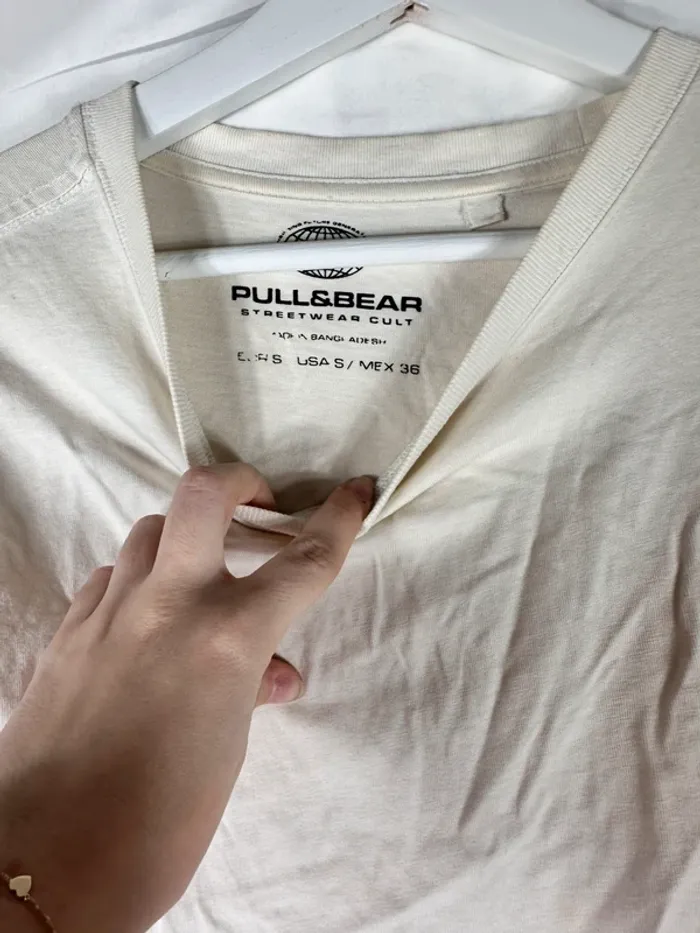 T-shirt pull and bear homme - photo numéro 6