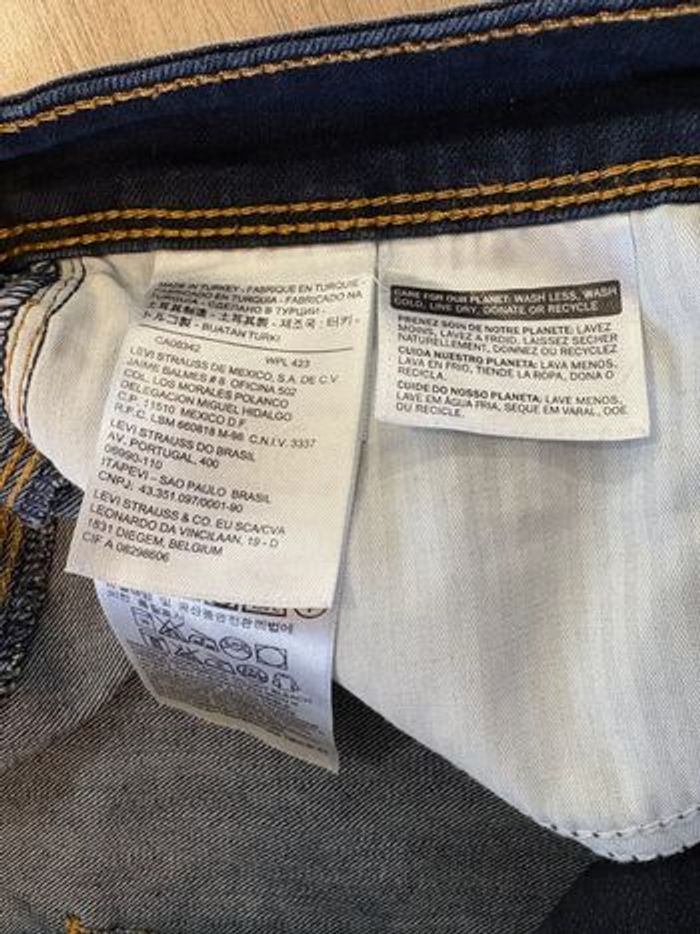 Jean Levi’s Demi Curve Skinny W29/L32 – Bleu Foncé, Coupe Ajustée Confortable - photo numéro 5